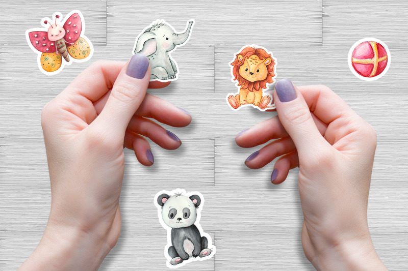 cute-animals-printable-stickers-for-cricut