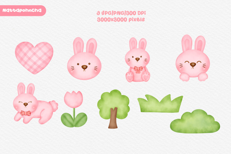 watercolor-cute-bunny-rabbit-clipart