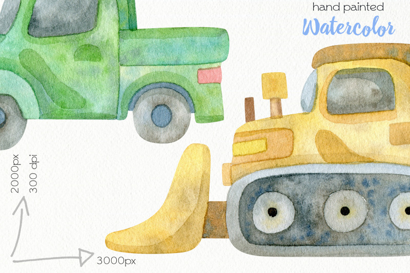 watercolor-transport-clipart