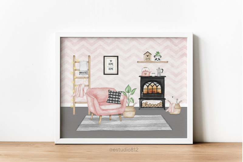 sweet-home-watercolor-set