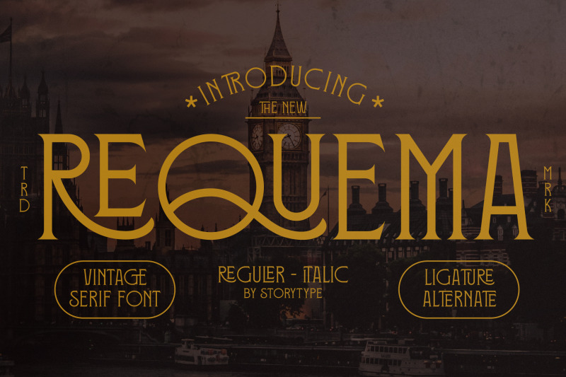 requema-typeface