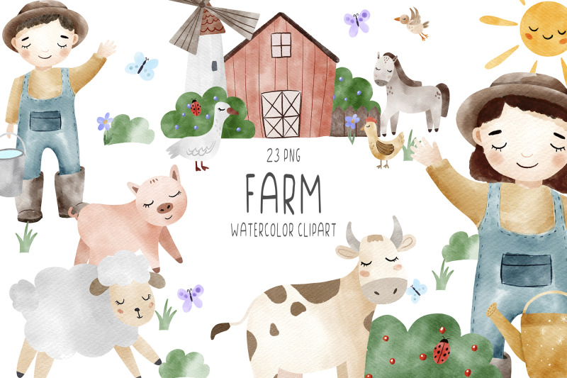 watercolor-happy-farm-clipart-png