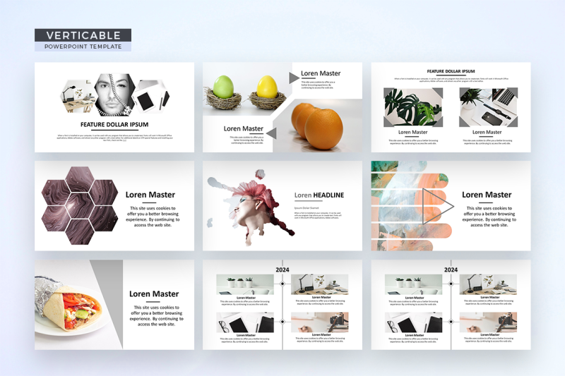 verticable-powerpoint-template
