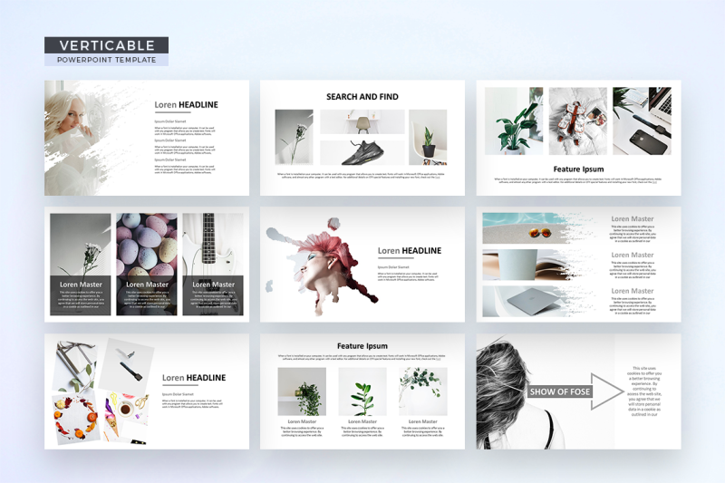 verticable-powerpoint-template
