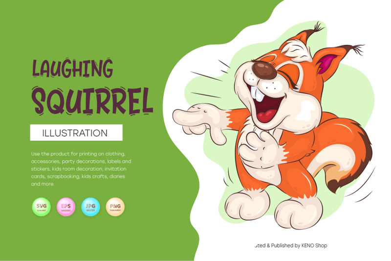 cartoon-laughing-squirrel-clipart