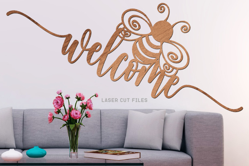 bee-welcome-sign-svg-laser-cut-files-bee-svg-glowforge