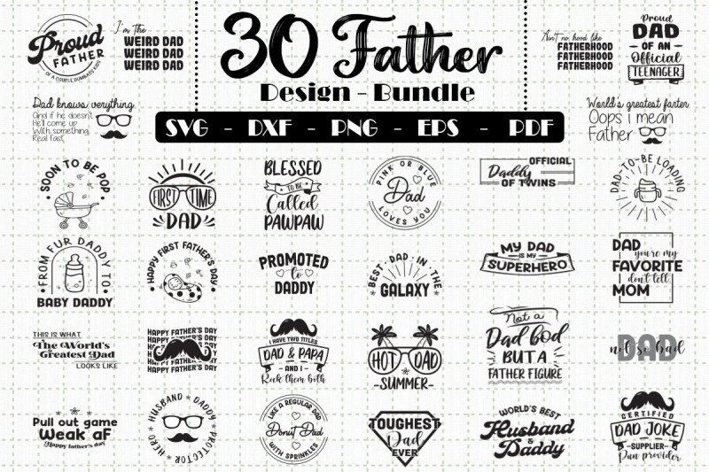 father-bundle-30-designs-220602