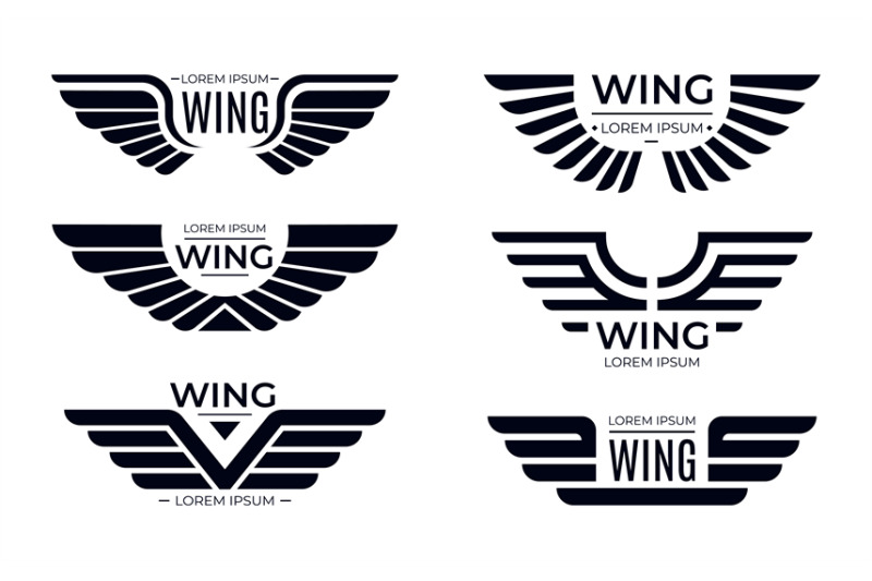 wings-badges-collection-army-labels-for-military-force