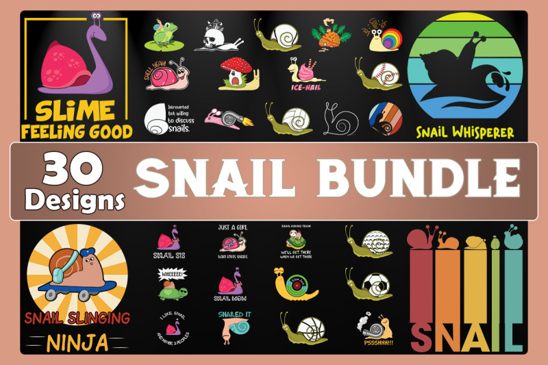 snail-bundle-svg-30-designs