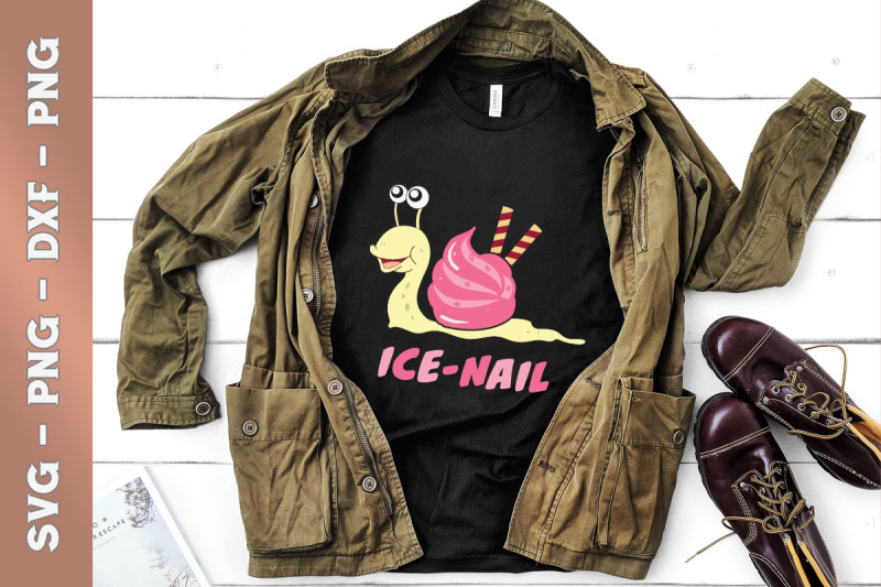 ice-snail-funny-retro