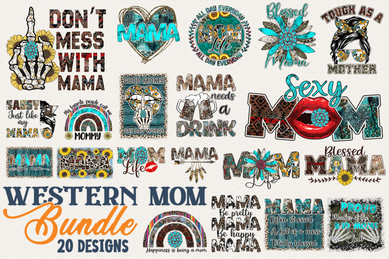 western-mom-mother-039-s-day-png-bundle