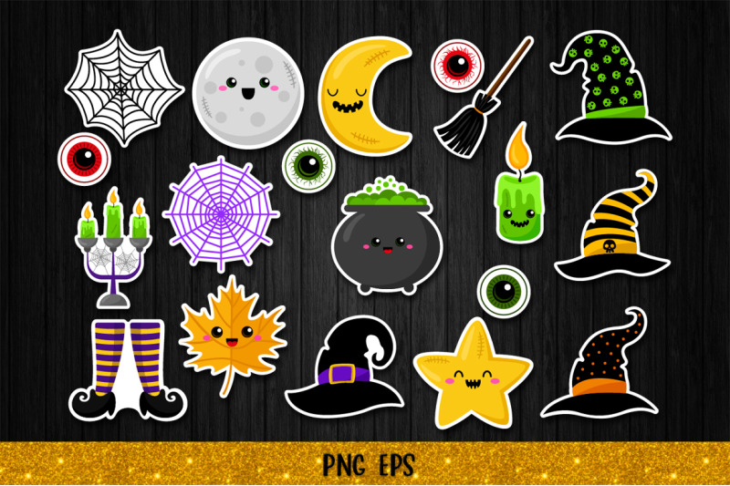 halloween-stickers-bundle-halloween-cliparts