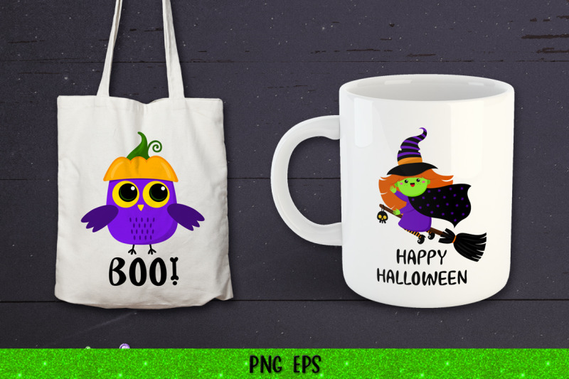 halloween-stickers-bundle-halloween-cliparts