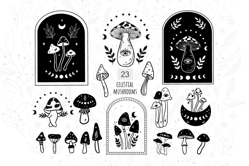 mushroom-celestial-magic-svg-celestial-mushrooms-clipart