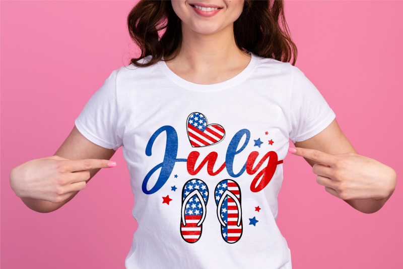 all-american-girl-a-handwritten-font-duo-with-clipart