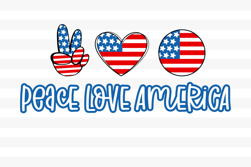 all-american-girl-a-handwritten-font-duo-with-clipart