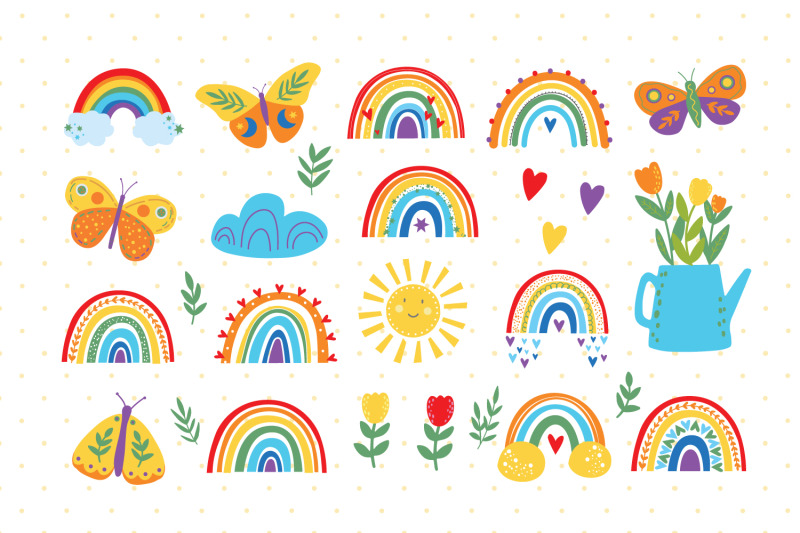 color-rainbow-clipart-summer-kids-clipart
