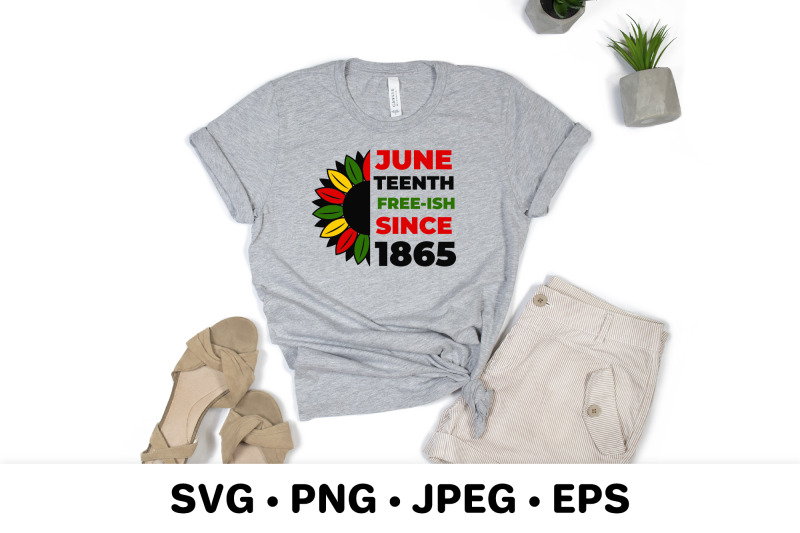 juneteenth-sunflower-svg-black-history-holiday