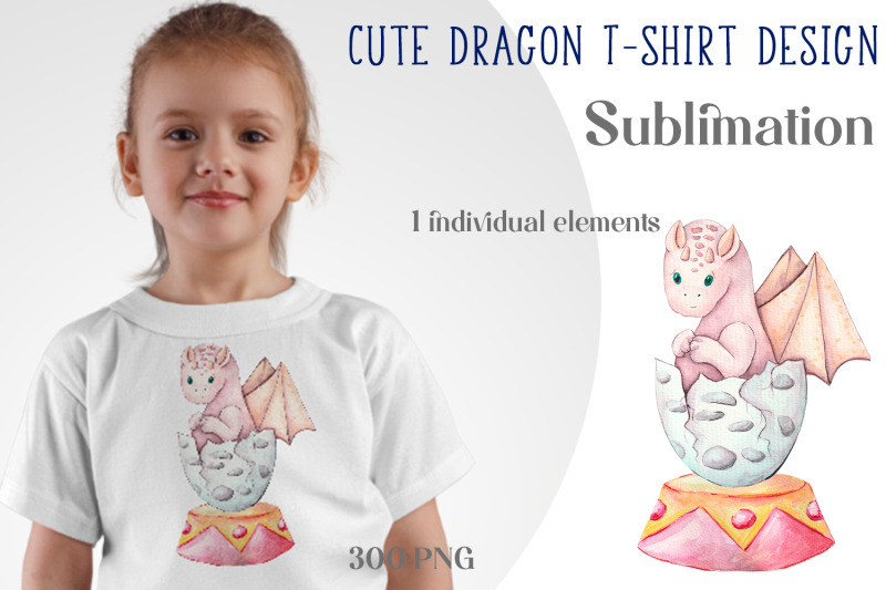 dragons-watercolor-clipart-sublimation-designs