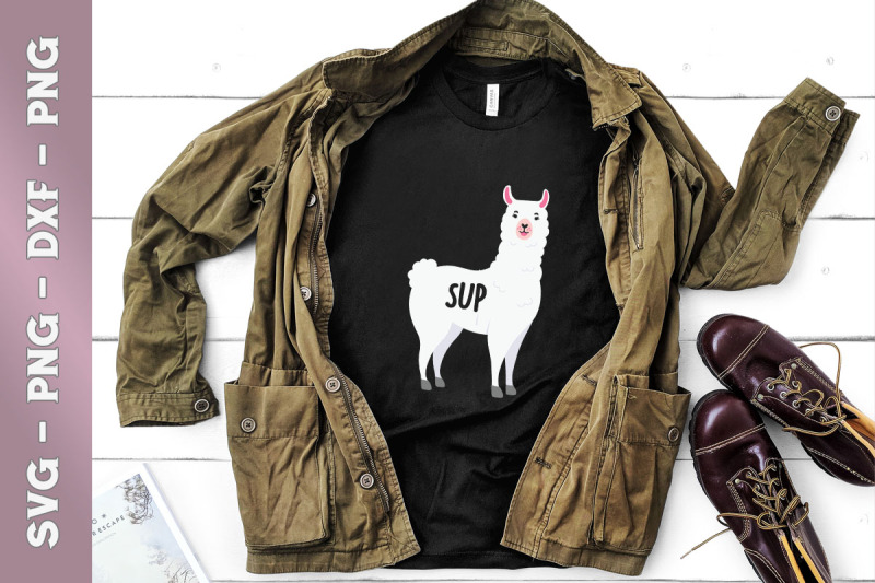 sup-no-drama-llama-funny-cute-gift