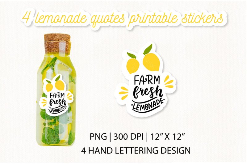 lemonade-quotes-stickers-printable-farm-fresh-lemonade