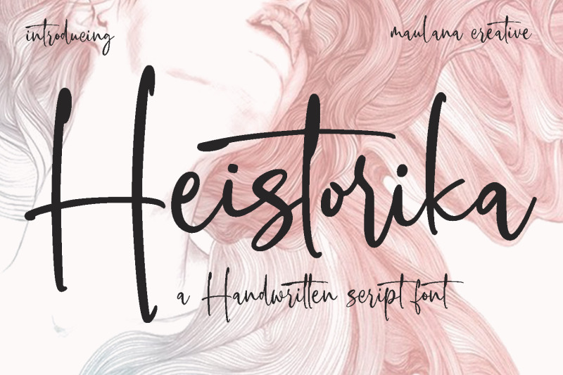 heistorika-signature-script-font