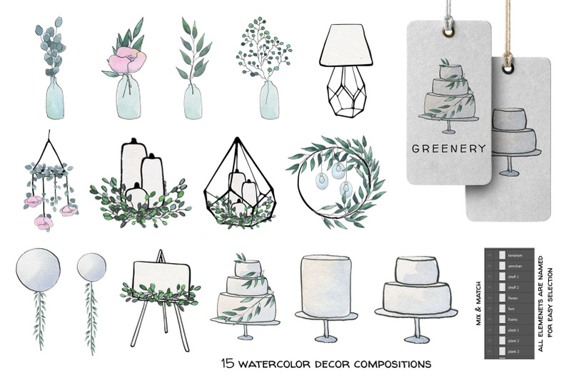 watercolor-greenery-clipart-eucalyptus-greenery-wedding-clipart