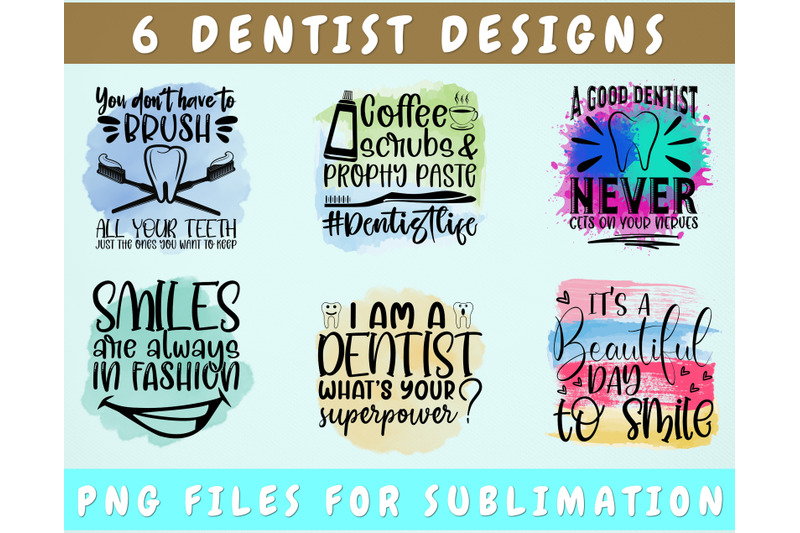 dentist-sublimation-designs-bundle-6-dentist-quotes-png-files