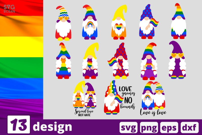 pride-gnomes-svg-bundle