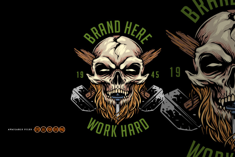 hard-work-skull-mascot-logo-mascot-illustrations