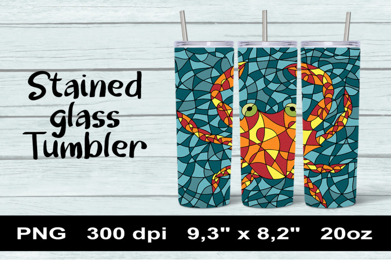 crab-stained-glass-tumbler-png