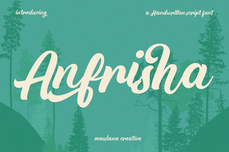 anfrisha-script-font