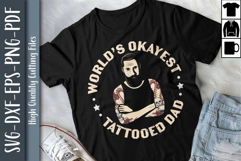 funny-worlds-okayest-tattooed-dad