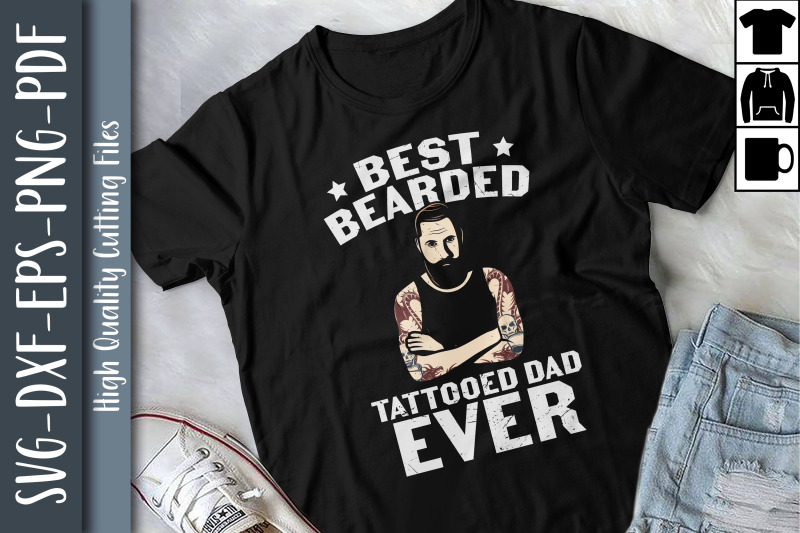 best-bearded-tattooed-dad-ever