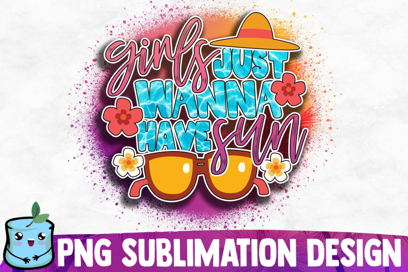 girls-just-wanna-have-sun-sublimation-design