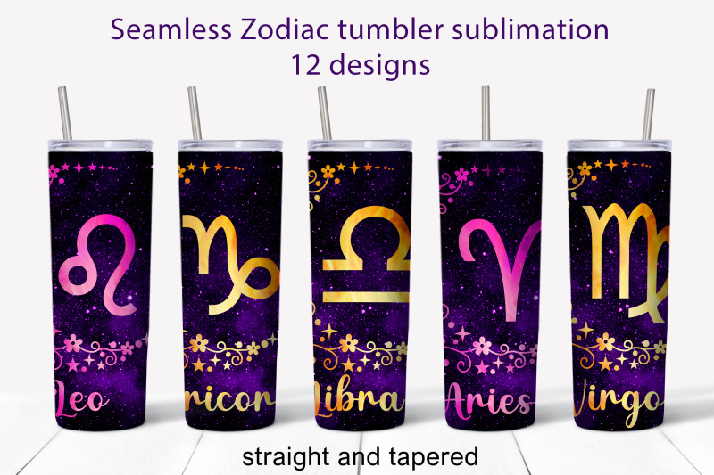 zodiac-tumbler-bundle-20oz-skinny-tumbler-sublimation-wraps