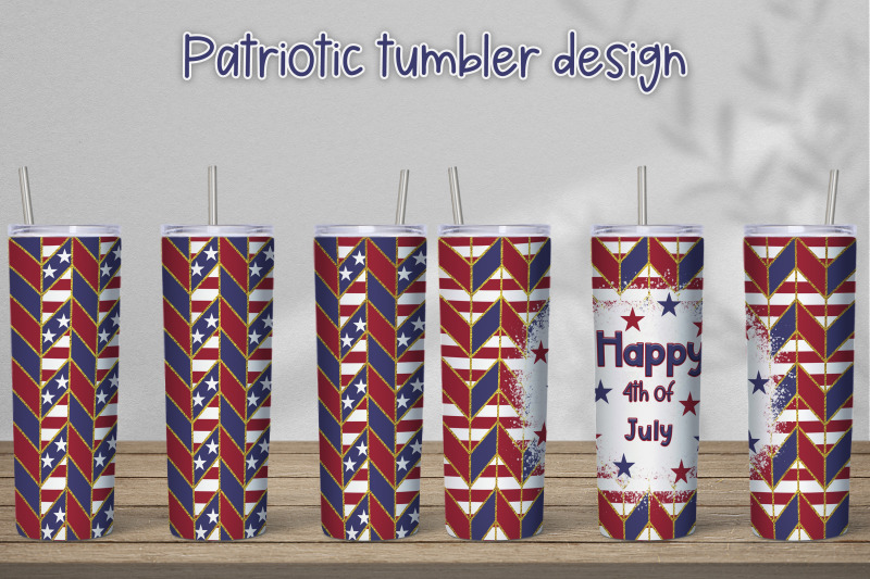 patriotic-tumbler-design-tangram-tumbler