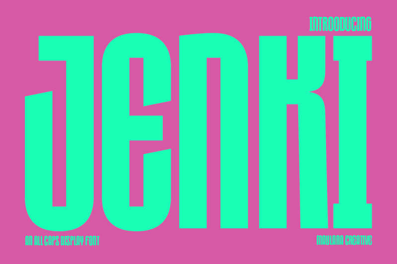 jenki-all-caps-display-font