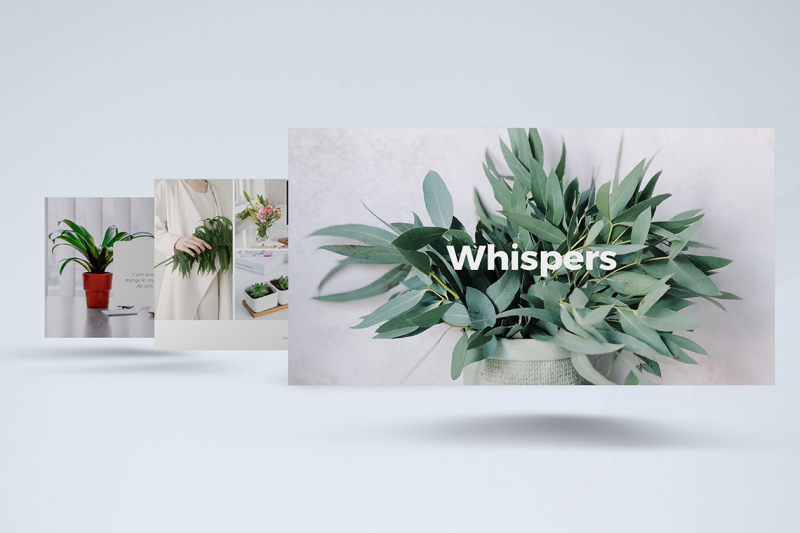 whispers-keynote-template