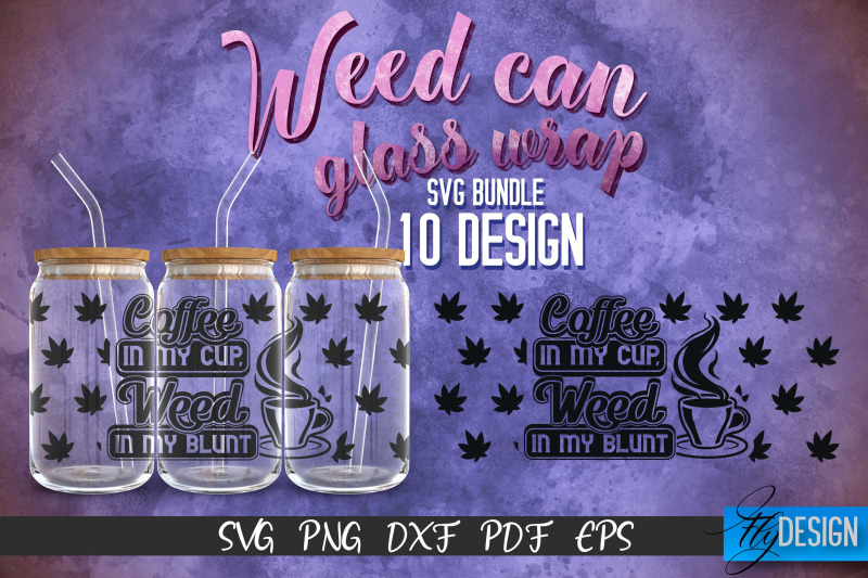 weed-glass-can-wrap-svg-beer-can-glass-wrap