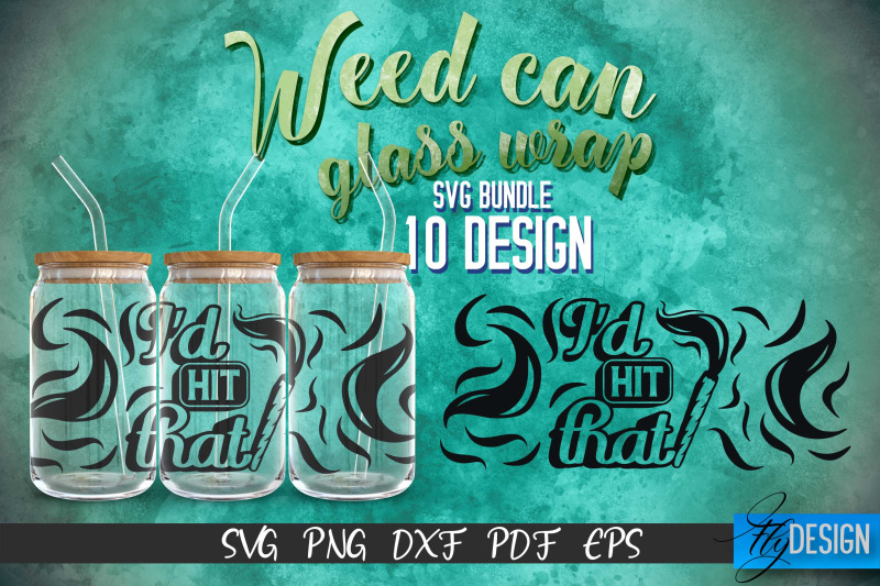 weed-glass-can-wrap-svg-beer-can-glass-wrap