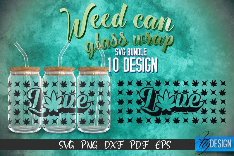 weed-glass-can-wrap-svg-beer-can-glass-wrap