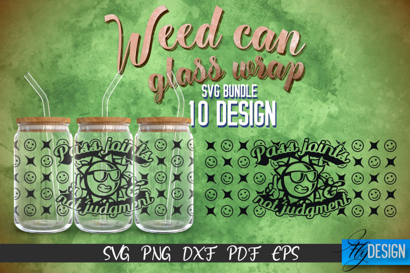 weed-glass-can-wrap-svg-beer-can-glass-wrap