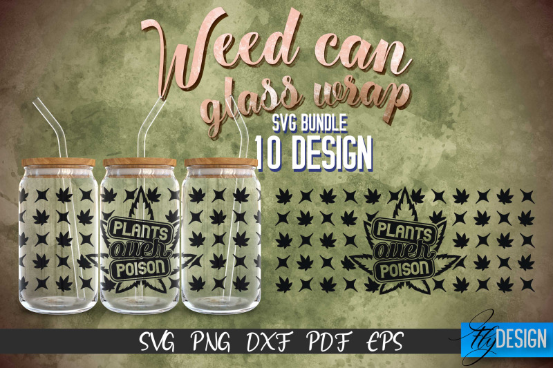 weed-glass-can-wrap-svg-beer-can-glass-wrap