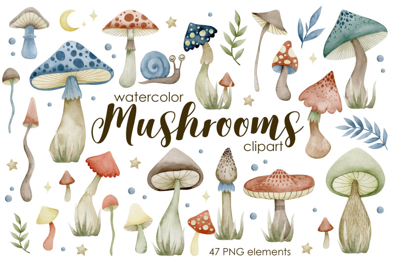 watercolor-mushrooms-clipart