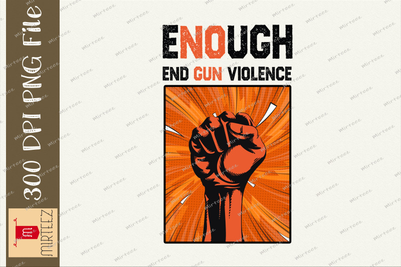 enough-end-gun-violence-awareness-png