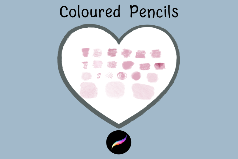 procreate-baby-elephant-coloured-pencils-x-26-brushes