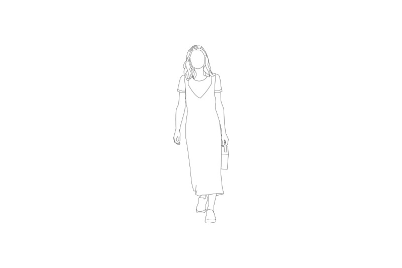 vector-illustration-of-elegant-women-walking-on-the-sideroad