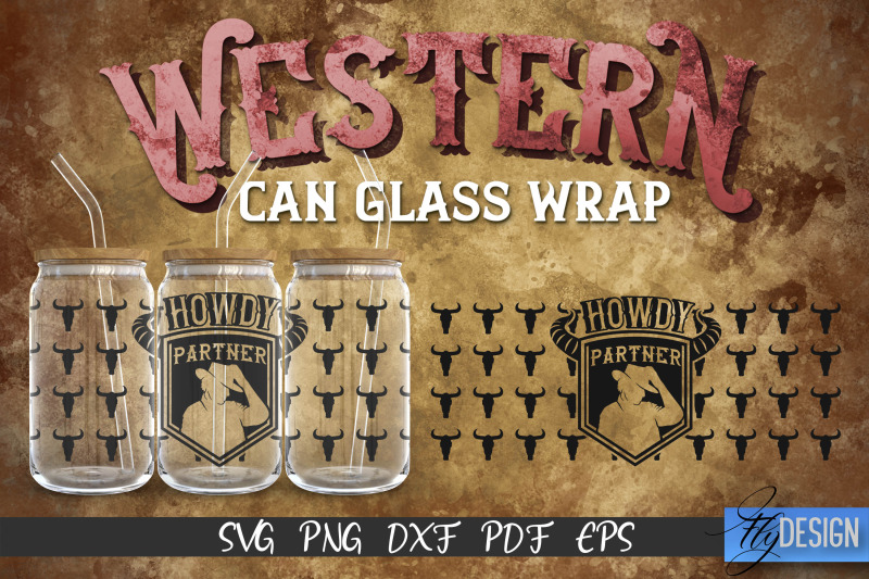 western-glass-can-wrap-svg-16-oz-libbey-glass-can-wrap-svg-cowboy