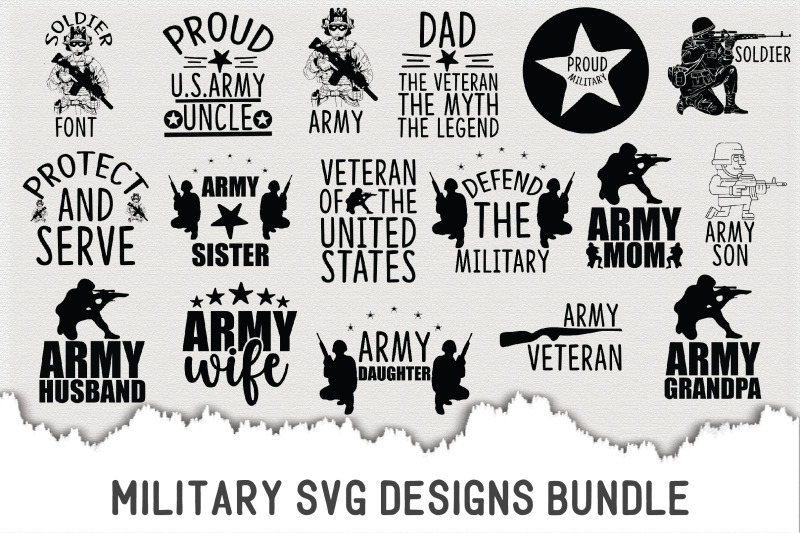 military-svg-design-bundle